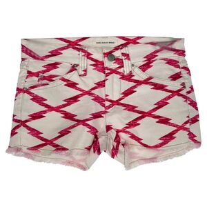 Isabel Marant Etoile Printed Mini Shorts in Multicolor Cotton